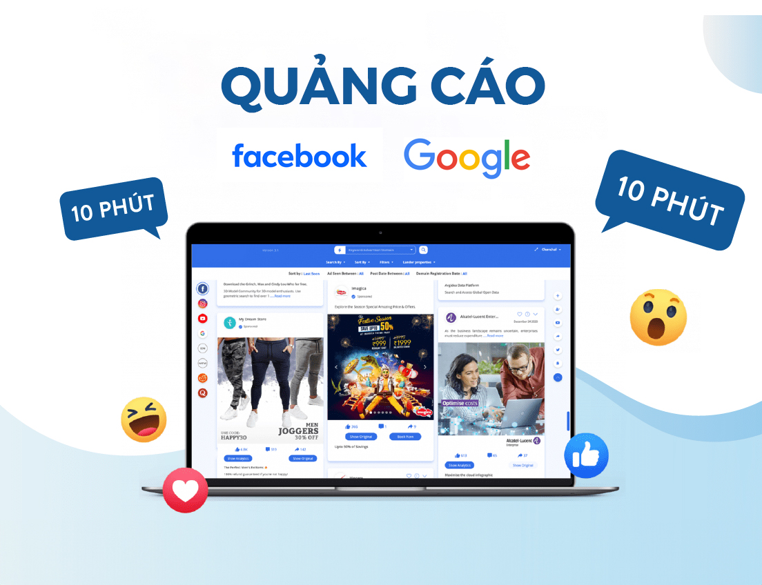 Quảng cáo FaceBook – Google